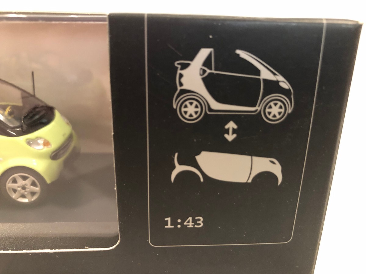 1/43 Smart / スマート fortwo cabrio Smart Fortwoo Cabriolet Open 2011 Red 1:43 Spark Dealer