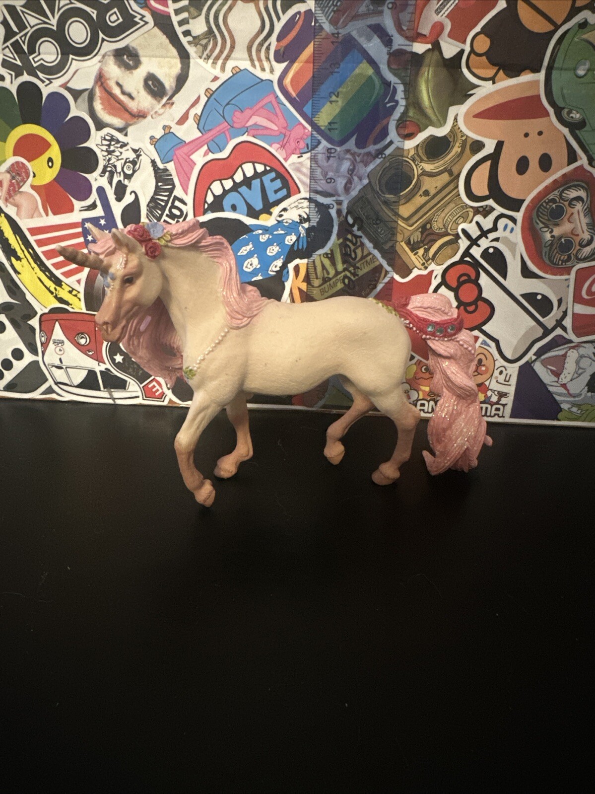 SCHLEICH Bayala Decorated Unicorn Mare Toy Figure