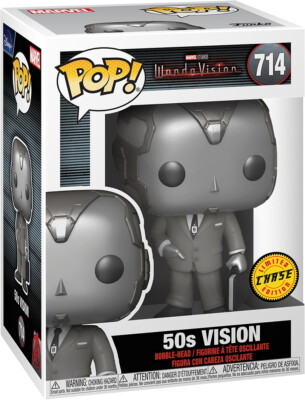 Marvel Studios Wanda Vision - Vision 50s 714 Limited Chase Edition - Funko Pop! 