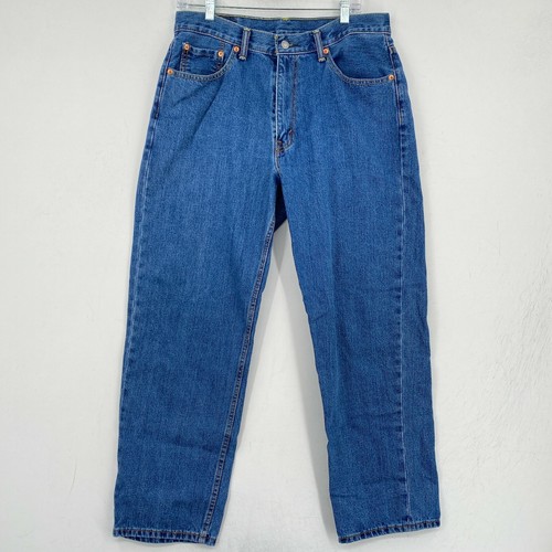 Levis 550 Jeans Mens 32x29 Blue Relaxed 