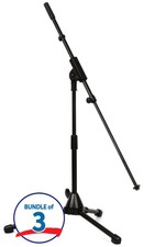 On-stage Ms7411tb Drum / Amp Tripod With Tele-boom (3-pack)