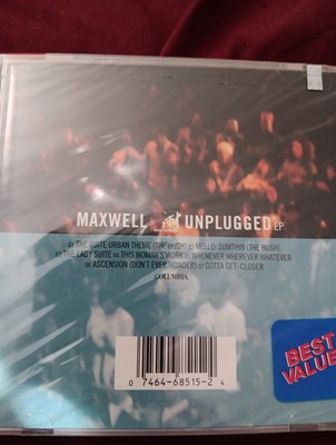 MTV Unplugged by Maxwell (R&B) (CD,1997,Columbia) SEALED 