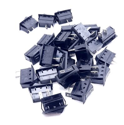Lot of 25 Bulgin C1300AR Rocker Switch On Off SPST 250VAC 20A 24VDC