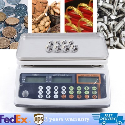 Digital Parts Coin Precise Counting Scale 66Lb / 0.001 Lb Capacity Inventory NEW