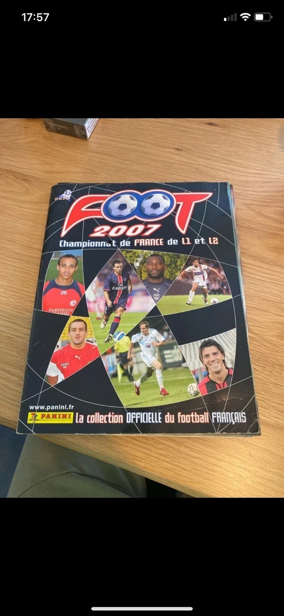 ALBUM PANINI FOOTBALL Uefa Champions League 2006-2007 Complet France