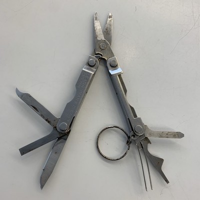 Leatherman Micra Multi-Tool Stainless Steel Blade Knife, Scissors