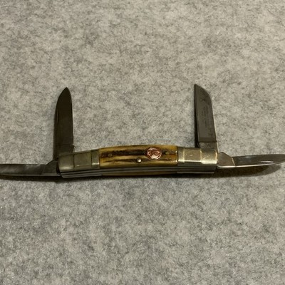 JA Henckels Solingen Germany Hand Honed 4 Blade Congress Pocket Knife