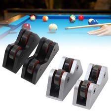 New 2 PCS Billiard Cue Straightness Checker Stainless Steel Pool Cue Stick Shaft