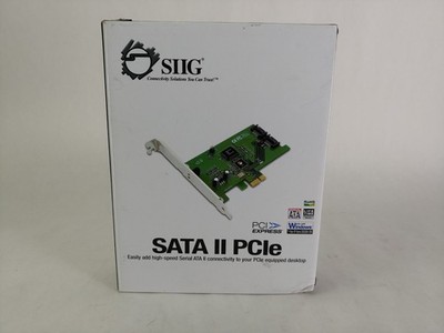 Neuer SIIG SC-SAE012-S2 2 Port PCI Express X1 SATA II Speichercontroller
