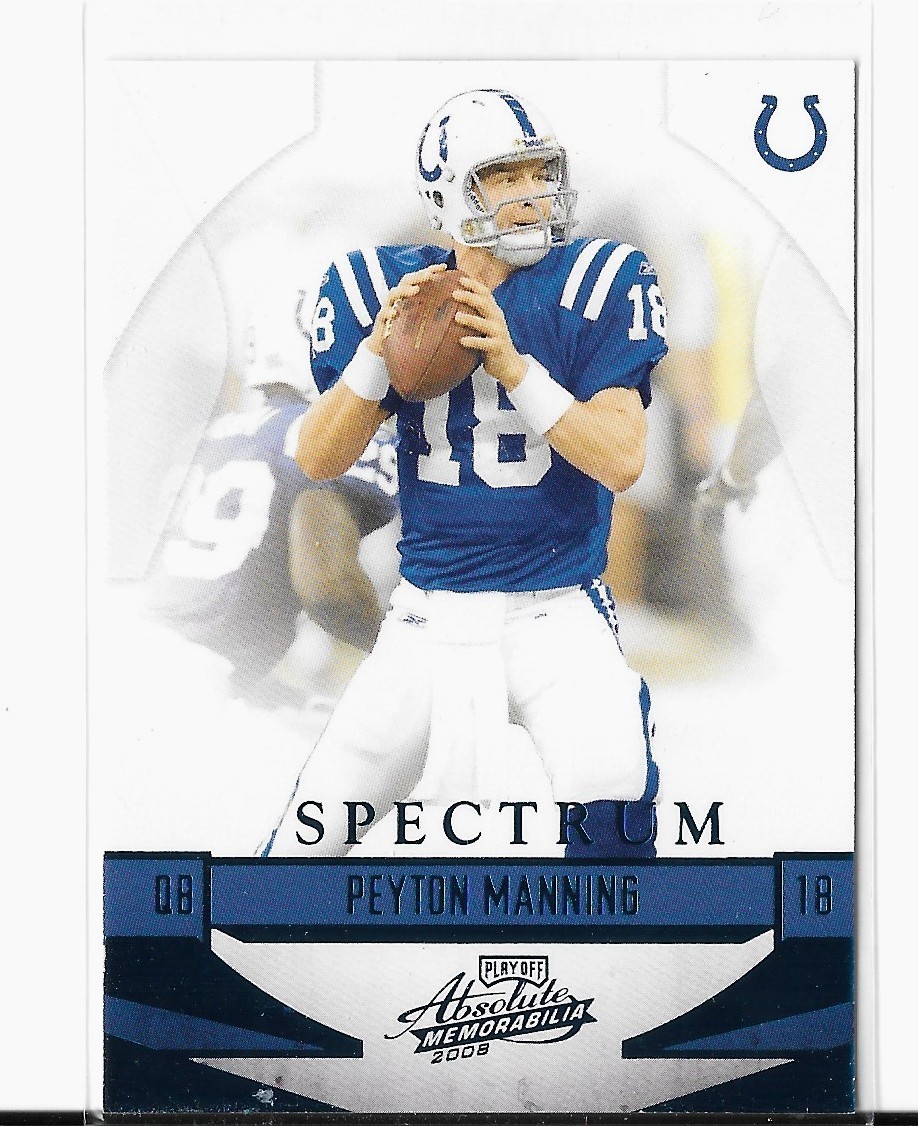2008 Absolute Memorabilia Blue Spectrum  076/250 Peyton manning #64