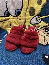 UGG Fluff Yeah Slide Women's Sheepskin Slipper Sandals 1095119 Size 8