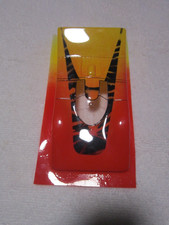 WING CAR TYPE PAINTED BODY .010 ORANGE YELLOW FADE