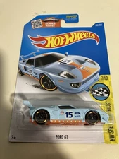 Hot Wheels Ford Gt Lm W/ Gulf Tampos