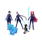 5pc KPop Demon Hunters Rumi Mira Zoey Derpy Sussie Figurines Kids Toys PVC Model