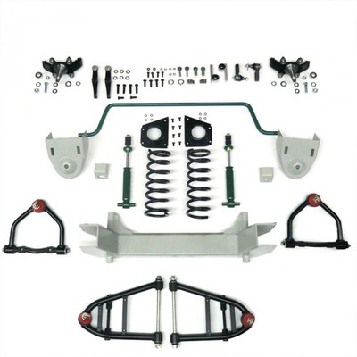 Mustang II Front End for 64-73 Mustang Comet Falcon Standard Spindle Stage 2  