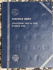 📘 Lincoln Wheat Cent Album 1909–1940 – Partial Collection (Whitman No. 9004)