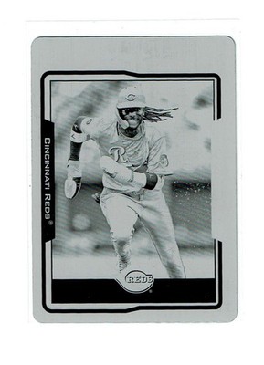 2025 Topps Archives Elly De La Cruz BLACK Printing Plate 1/1 TRUE ONE OF ONE