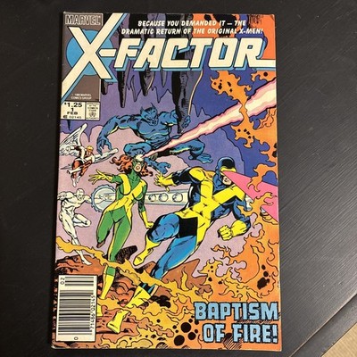 X-Factor #1 1986   Newsstand Variant   1st Appearance. Good Reader s Copy. 