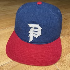 Primitive Skateboarding P-Logo Letter Navy Re...