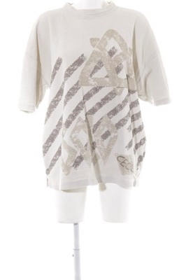 CECIL Rundhalspullover Damen Pullover Gr. DE 40 creme-beige-hellbraun