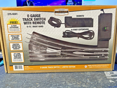 #ad #ad MENARDS O 72 RIGHT HAND SWITCH. L N WITH ORIGINAL BOX $55.00