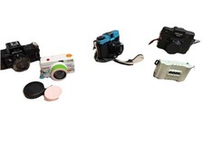 5 Cameras LOMOGRAPHY- Sprocket Rocket Fisheye Diana  Supersampler  HOLGA 120 S