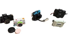 5 Cameras LOMOGRAPHY- Sprocket Rocket Fisheye Diana + Supersampler & HOLGA 120 S