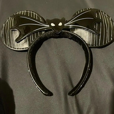 Disney Parks Minnie Mouse The Nightmare Before Christmas Bat Ears Headband