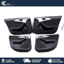 4x Original Türverkleidung SET Audi A6 C7 4G Kombi Stoff Schwarz 4G1867103A