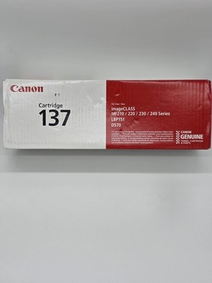 Genuine Canon Cartridge 137 Laser Printer Toner For Image Class LBP151 D570