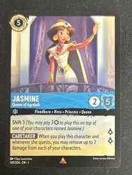 Disney Lorcana Jasmine - Queen of Agrabah 149/204 Rare The First Chapter