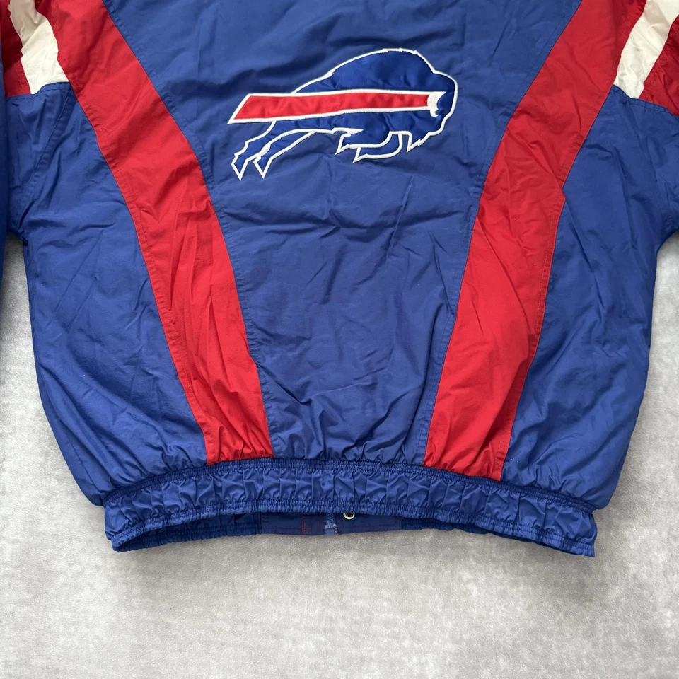 Chaqueta de Colección Años 90 Starter Buffalo Bills Para Hombres L Azul NFL Fútbol Puffer Foto 4 de 4