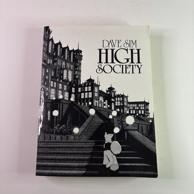 Cerebus the Aardvark High Society TPB Aardvark-Vanaheim Inc 1986 Dave Sim VF