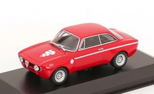 MaxiChamps 1/43 Scale Alfa Romeo GTA 1300 Junior 1968 Red MAXICHAMPS GTA 1300 JU