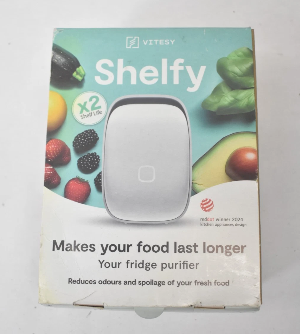 Shelfy Smart Refrigerator Device Food Freshness Extender Purifier Odor Reduction
Opens in a new wind