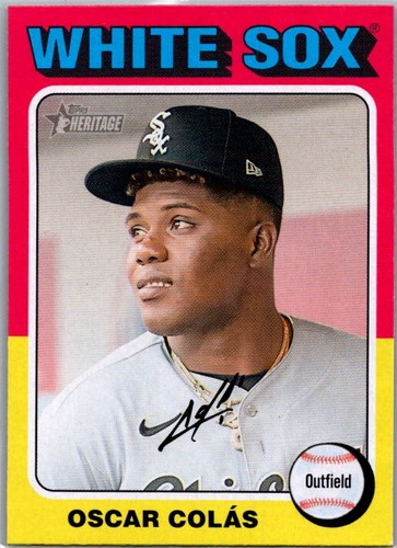 2024 Topps Heritage #218 Oscar Colás | Baseball Card