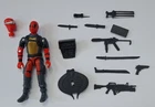 GI Joe Bloodstrike Comic Superhero Figure - Black Major Snake Eyes
