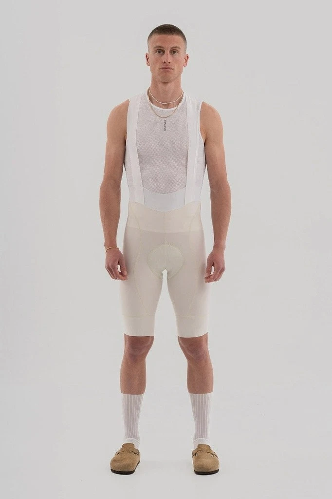GSPORT PRO TEAM ALMOND MENS CYCLING BIB SHORTS