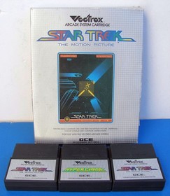 Vectrex HP 3000 Arcade System Video Game Console Box Plus Games GREAT CONDITION