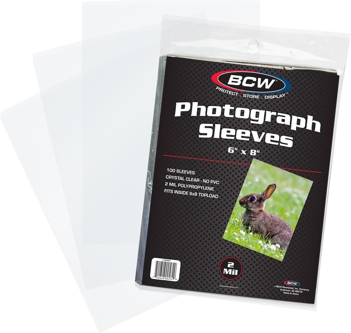 Bcw 6X8 Clear Photo Sleeves 100 Pack High Quality Protection For Photos Cards Bcw 6X8 Clear Photo Sleeves 100 Pack High Quality Protection For Photos Cards