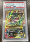 2015 Pokémon XY Ancient Origins M Rayquaza EX Full Art Card 98/98 PSA 7