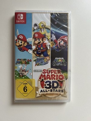 Nintendo Switch Spiel: Super Mario 3D All-Stars - Galaxy, Sunshine, 64 (NEU)