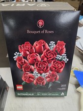 LEGO Bouquet of Roses, Botanical Collection, 822 pcs, damaged box