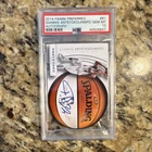 Panini 2014-15 Preferred Roundball Die-Cut Auto Giannis #61/99 PSA 10