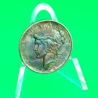 1922‑D Peace Dollar • 90% Silver • Denver Mint • Natural Toning • Light Luster