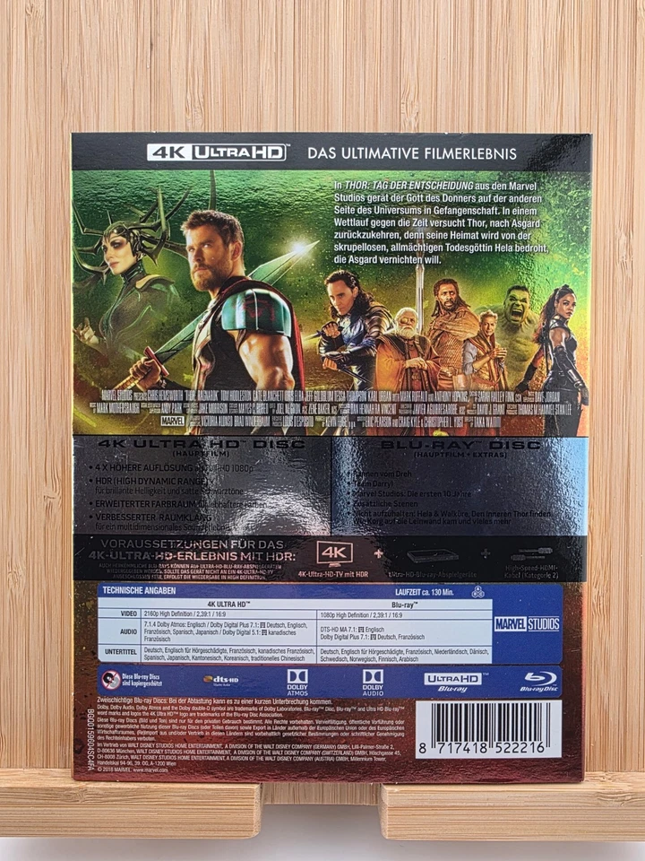 Marvel Thor Tag der Entscheidung 4K Ultra-HD + Blu-ray - Bild 2 von 4