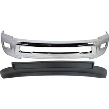 Front Bumper Chrome Face Bar Includes Valance For 2011-2018 Ram 2500 3500 Front Bumper Chrome Face Bar Includes Valance For 2011-2018 Ram 2500 3500