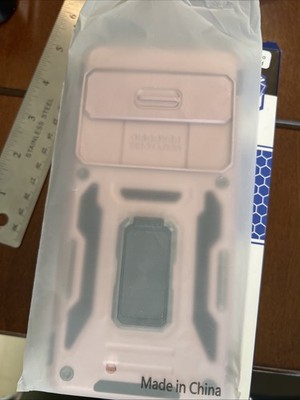 Pixel 7 Pro Rose Gold Case With Slide Camera Cover And Magnetic Ring 225A
