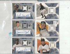 2001 SPx PROSPECT JERSEY  RC  AUTO