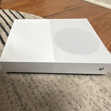 Microsoft Xbox One S 1TB White Console 4K UHD Wi-Fi w/ Power Cord